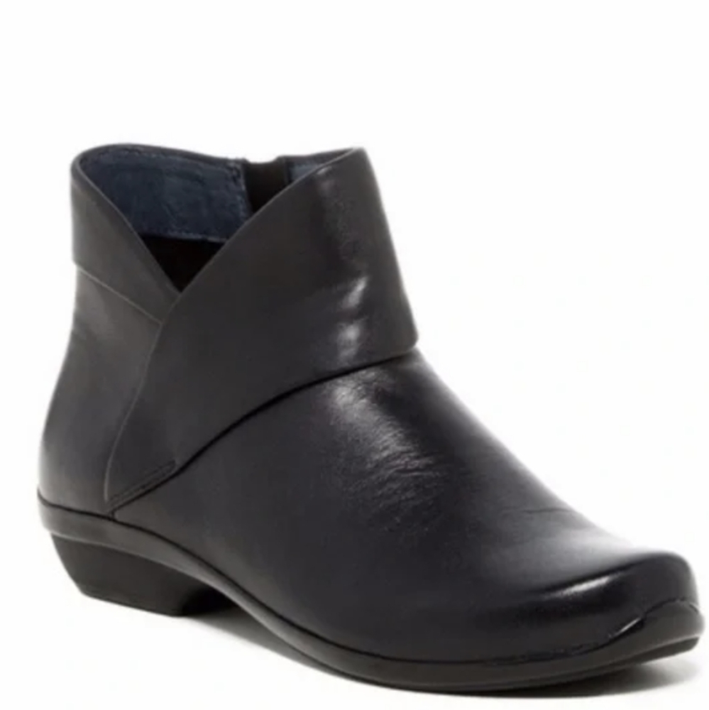 Dansko Women Ona Zip Up Comfort Leather Ankle Booties shoes sz 42/11.5-12